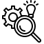 r and d icon